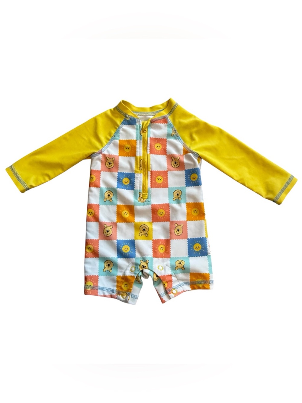 Disney Winnie the Pooh Rash Guard Swimsuit 3–6M